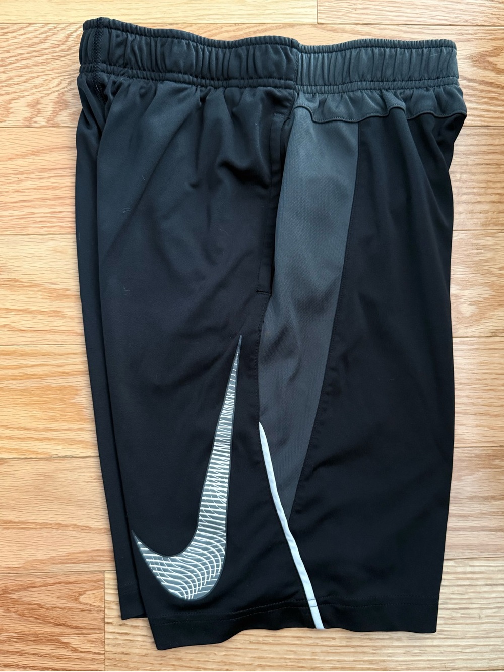 Nike Dri fit side logo swoosh basketball shorts YM